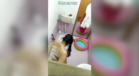 A Pakistani girl gets caught on hidden camera bathing in a scandalous desi video 2 min 50 sec