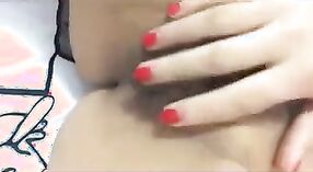 Indian bhabhi with big natural boobs pleasures herself with her fingers 3 min 20 sec