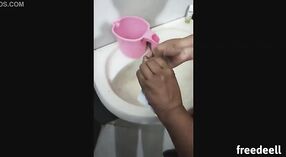 Indian mom with big boobs takes a pregnancy test in public 3 min 20 sec