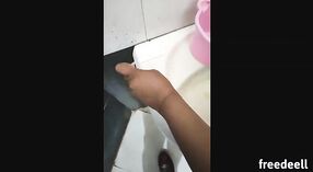Indian mom with big boobs takes a pregnancy test in public 1 min 00 sec