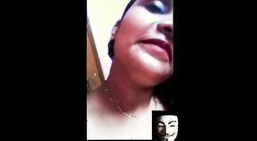 Desi bhabhi Sonja flaunts her assets during a video call 0 min 50 sec