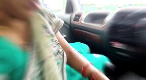 Blowjob Sister's First Public Experience with a Worker in the Car 0 min 50 sec