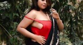 Busty Desi wife shows off her big natural boobs in a steamy outdoor video 0 min 30 sec