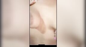 Desi teen strips and uses her hand on herself in front of the camera 4 min 40 sec