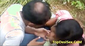 Older man and his sister-in-law enjoy outdoor sex 3 min 00 sec
