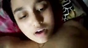 Telugu college girl with bald pussy gets intimate with her boyfriend in MMS video 0 min 0 sec