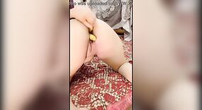Desi slut enjoys double penetration with vegetables in solo video 2 min 20 sec