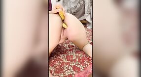 Desi slut enjoys double penetration with vegetables in solo video 0 min 40 sec
