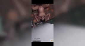 Desi husband shaves pregnant wife Oriya's pussy in hot video 6 min 20 sec