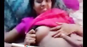 North Indian girl lets boyfriend fondle her attractive breasts 0 min 30 sec