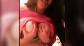 A Pakistani teen showing off her large breasts on Skype 3 min 00 sec