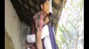 Bihari schoolgirls passionate outdoor encounter 5 min 00 sec