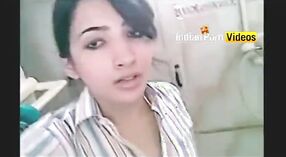 A young Punjabi girl showcases her attractive breasts while dancing 0 min 0 sec
