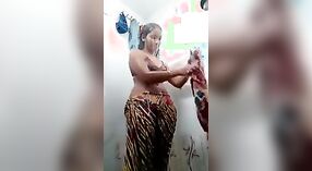Sexy Indian beauty undressing after a refreshing bath 0 min 0 sec