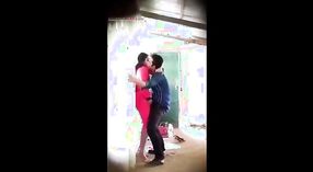 Secretive encounter between Indian man and attractive educator captured on hidden camera 1 min 00 sec