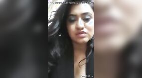 Keerthana Mohan flaunts her breasts on webcam 0 min 40 sec