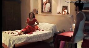 Husband and wifes intimate moment on their wedding night 1 min 20 sec