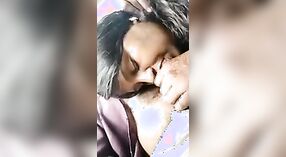 South Indian sex video with a well-endowed Telugu girlfriend in a car 0 min 0 sec