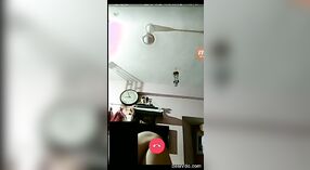 Stunning Indian woman displays herself during video chat 2 min 30 sec