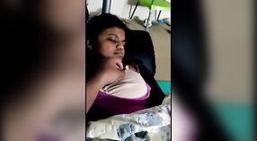 Sri Lankan girl with big breasts exposes herself 2 min 30 sec