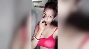 Shy Indian housewife records video for lover with Bengali dialogue 1 min 30 sec