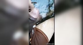 A married woman from a rural Indian community pleasures her husbands penis in a pond 4 min 20 sec