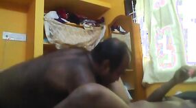 A Tamil couple engages in intense sexual activity 1 min 30 sec