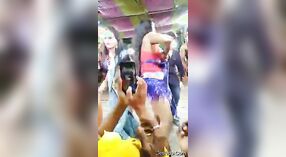 Sizzling Indian public dance performance captured on video 3 min 20 sec