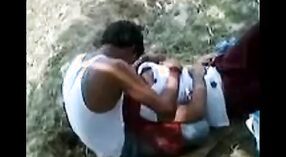 Indian outdoor amateur MMS with breast fondling and sensual foreplay 1 min 30 sec