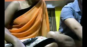 Ama de casa india con curvas se involucra en sexo enmascarado con vecino atrapado en la webcam 3 mín. 20 sec