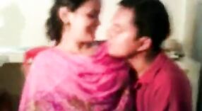 Passionate kissing in a college dorm room: A romantic Indian film 2 min 20 sec