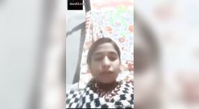 Indian girl displays her breast nipple during a video call 0 min 50 sec