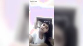 Charming Indian girl dressing up after showering 2 min 30 sec