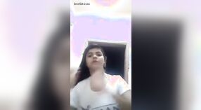 Charming Indian girl dressing up after showering 2 min 50 sec