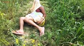 Indian village couple engages in outdoor sex in a field 2 min 20 sec