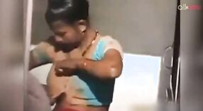 Sexy Indian aunty pleasures herself in outdoor bath 3 min 30 sec