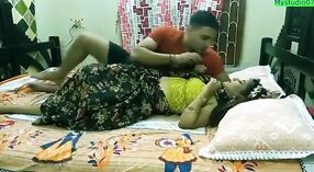 Sexy Indian housewife indulges in forbidden threesome with husbands brother 1 min 50 sec