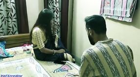 Desi housewife indulges in steamy sex with money lender in Indian web series 3 min 20 sec