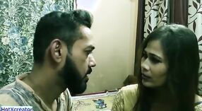 Desi housewife indulges in steamy sex with money lender in Indian web series 4 min 50 sec