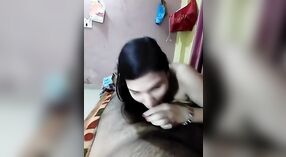 Indian housewife gives a handjob to her husband in POV 0 min 30 sec