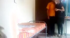 Secretly recorded intimate encounter between a married Indian woman and her neighbor 1 min 20 sec