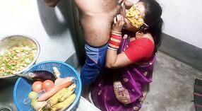 Bhabhi and Devar have sex in the kitchen in the morning 3 min 40 sec