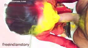 Amateur Indian wedding celebration with mature and young brides 0 min 0 sec