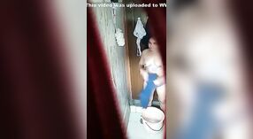 Indian girl caught on hidden camera while showering 3 min 40 sec