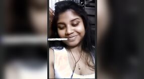 A horny Bangladeshi girl engages in phone sex and fingering 19 min 50 sec