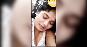 Charming girlfriend flaunts her boobs in viral video call and seduction 3 min 20 sec