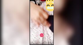 Charming girlfriend flaunts her boobs in viral video call and seduction 6 min 20 sec