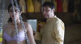 Indian housewife engages in steamy encounter with store clerk in erotic web series 1 min 30 sec